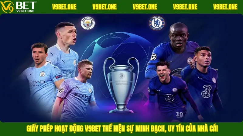 Giấy phép hoạt động V9bet thể hiện sự minh bạch, uy tín của nhà cái