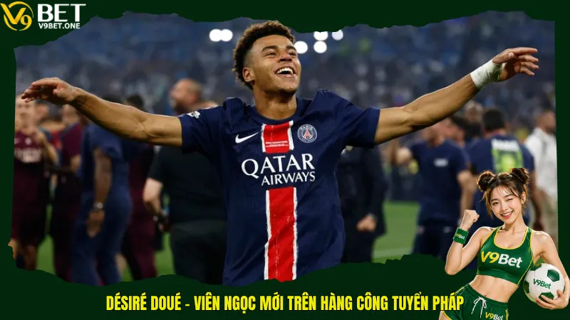 Désiré Doué – Viên ngọc mới trên hàng công tuyển Pháp