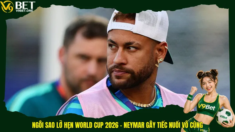 Ngôi sao lỡ hẹn World Cup 2026 – Neymar gây tiếc nuối vô cùng