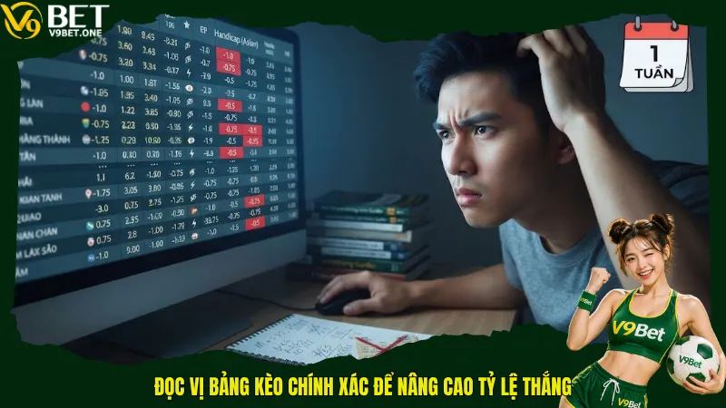 Sai Lầm Khi Đọc Bảng Kèo - 80% Người Mới Mất Tiền Chỉ Sau 1 Tuần 1 Đọc vị bảng kèo chính xác để nâng cao tỷ lệ thắng