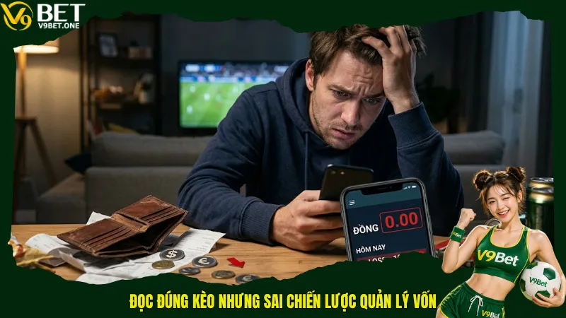 Sai Lầm Khi Đọc Bảng Kèo - 80% Người Mới Mất Tiền Chỉ Sau 1 Tuần 4 Đọc đúng kèo nhưng sai chiến lược quản lý vốn